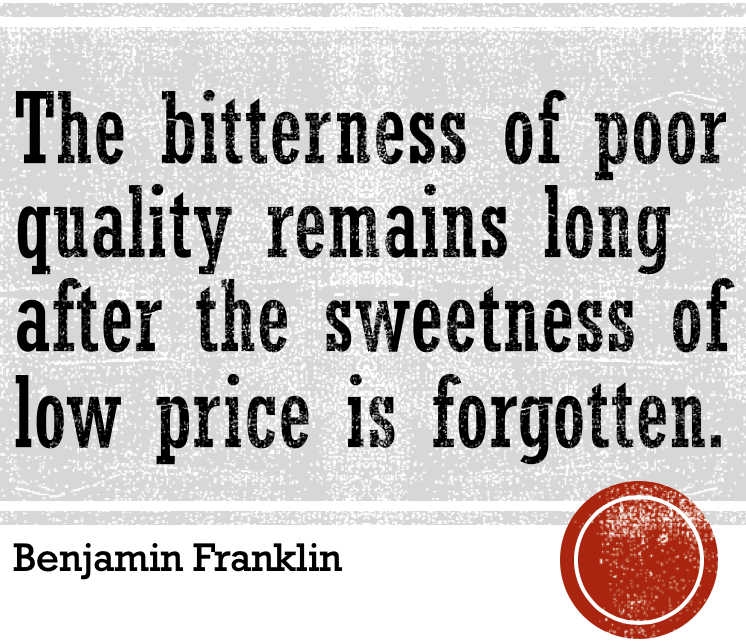 Benjamin Franklin Quote